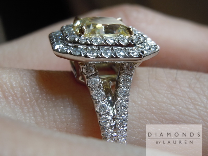 yellow diamond ring