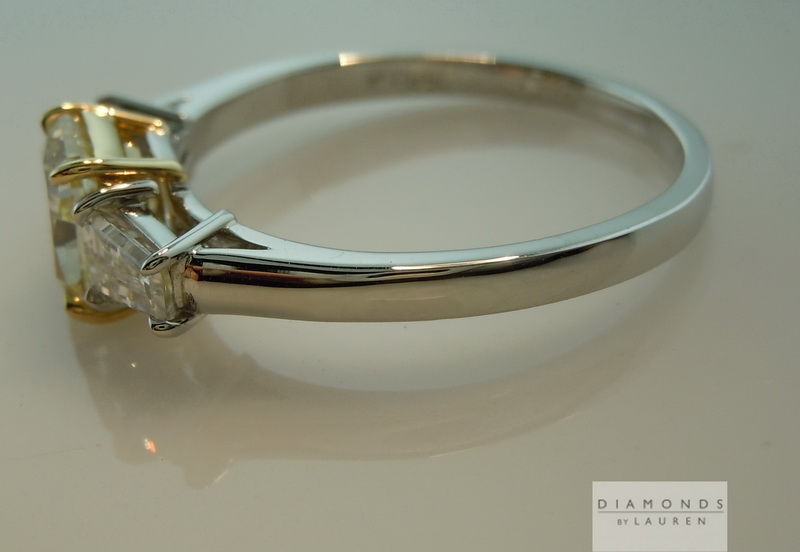 yellow diamond ring