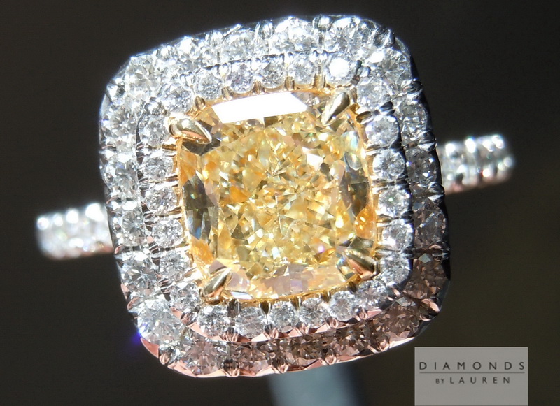 yellow diamond ring