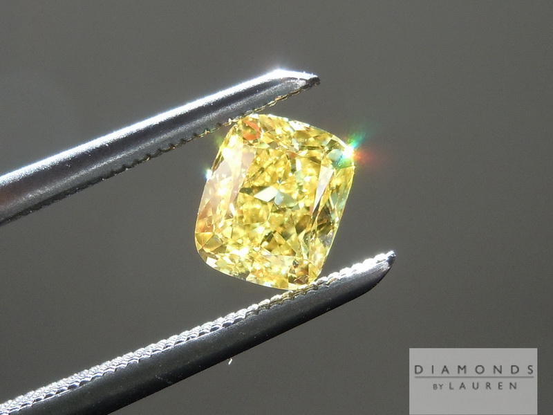 canary diamond ring