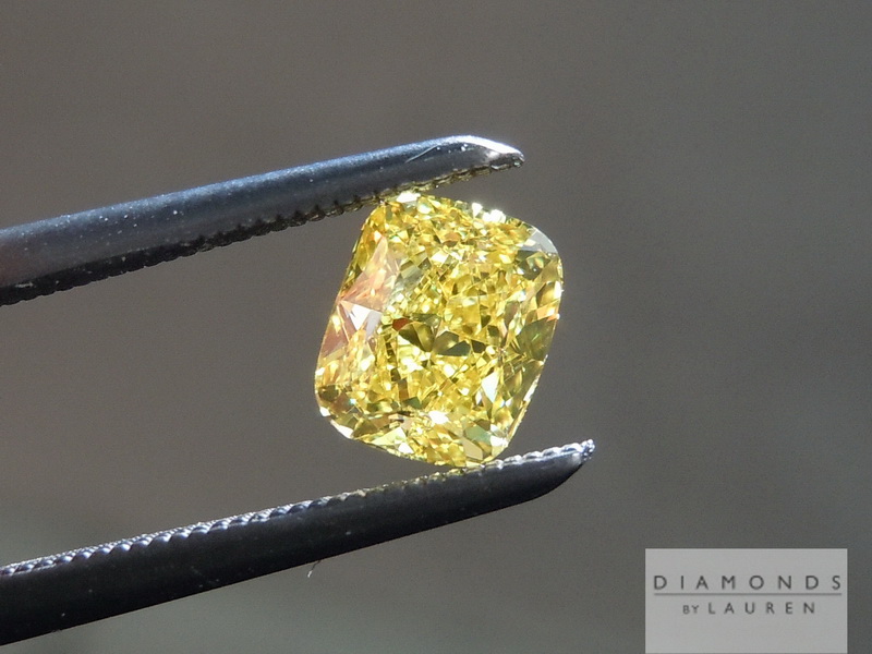 canary diamond ring