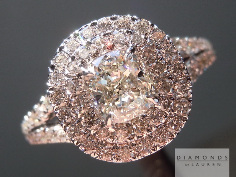 near colorless diamond ring