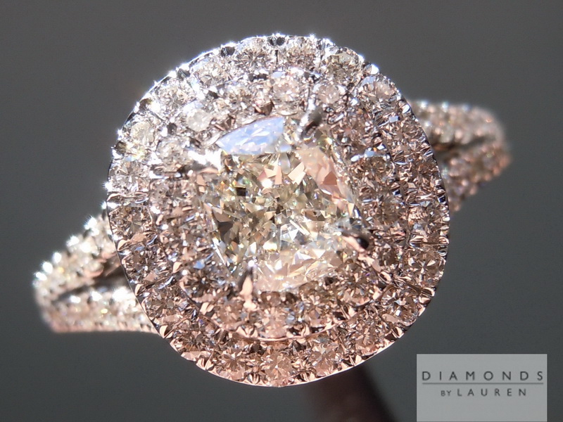 near colorless diamond ring