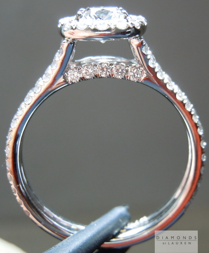 colorless diamond ring