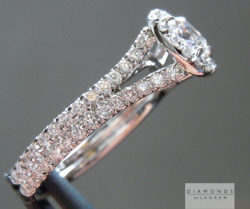 completely colorless diamond ring
