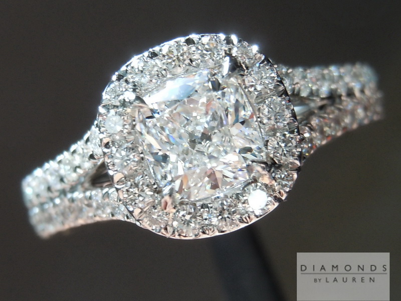 colorless diamond ring