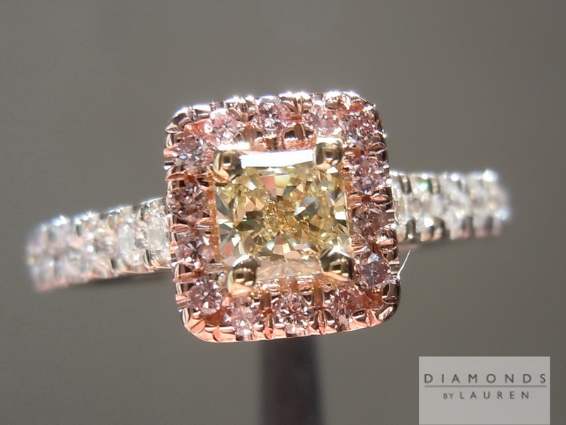 canary diamond ring