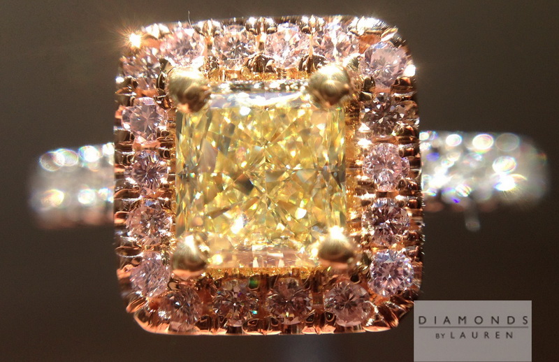 yellow diamond ring