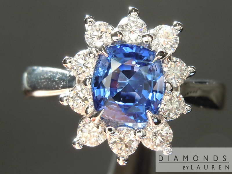 blue sapphire ring