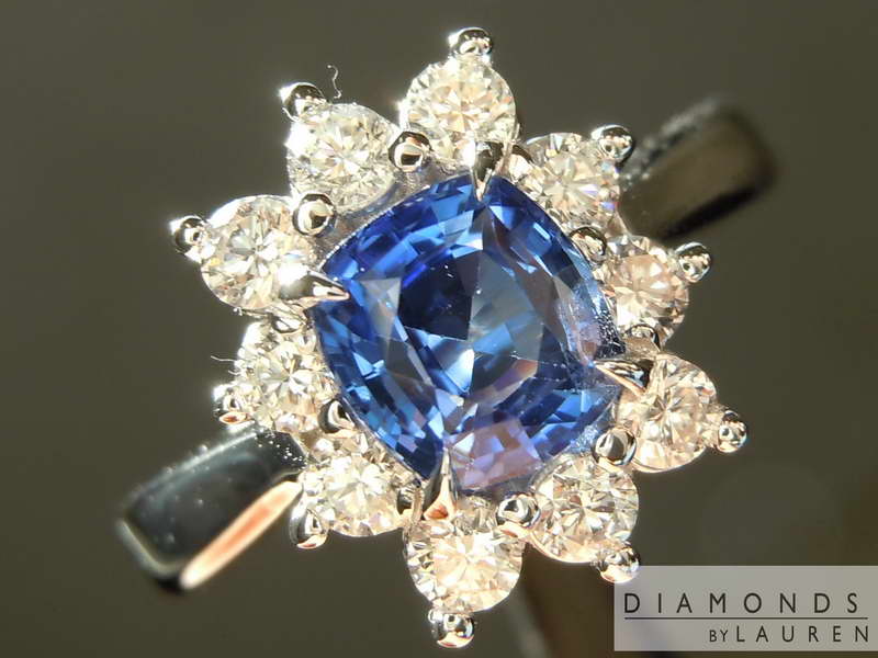 natural sapphire ring