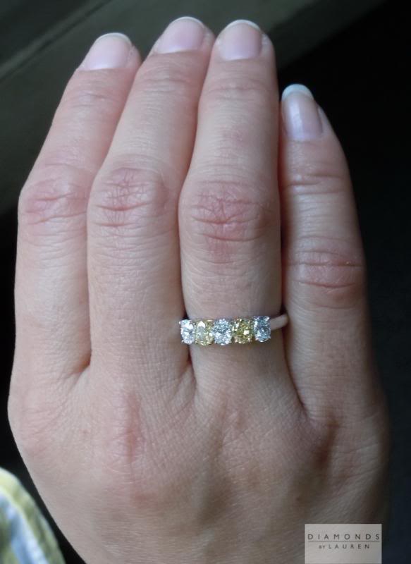 yellow diamond ring