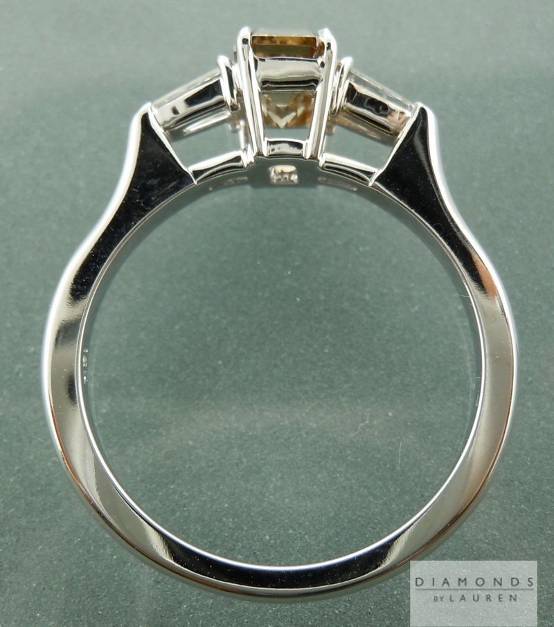 brown diamond ring