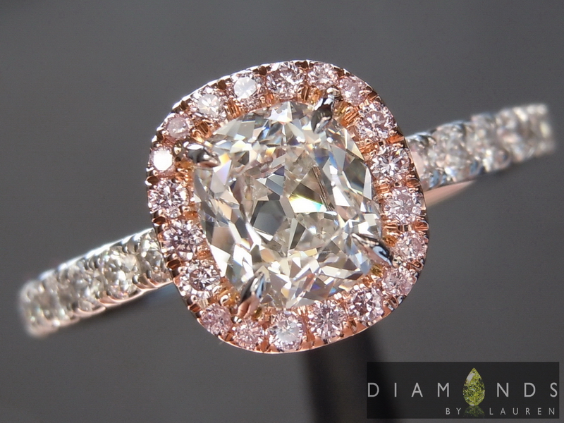 colorless diamond ring