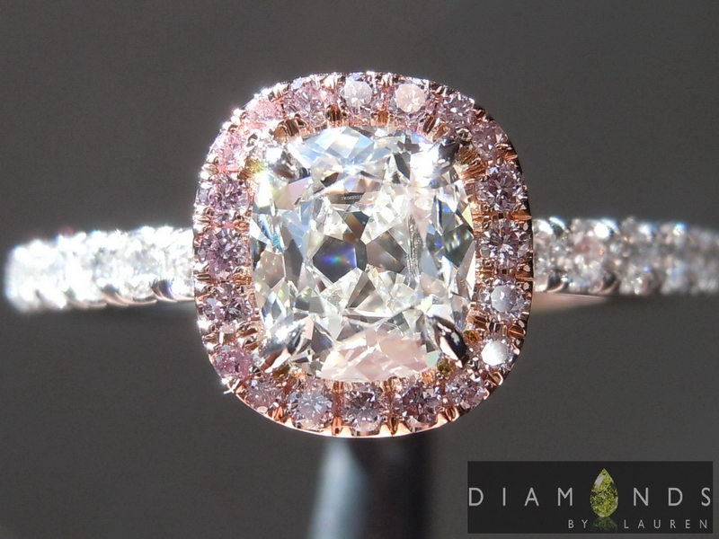 colorless diamond ring
