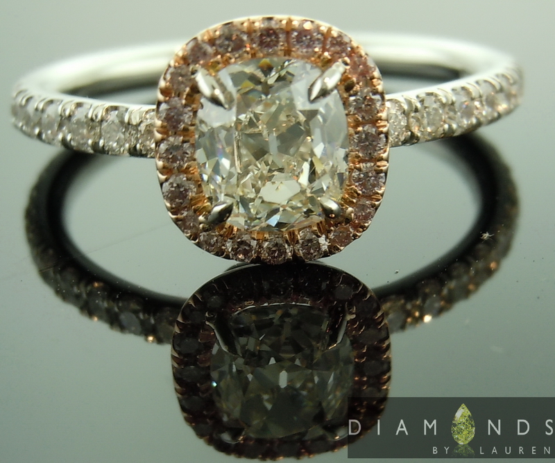 colorless diamond ring