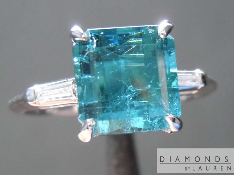 topaz and diamond ring