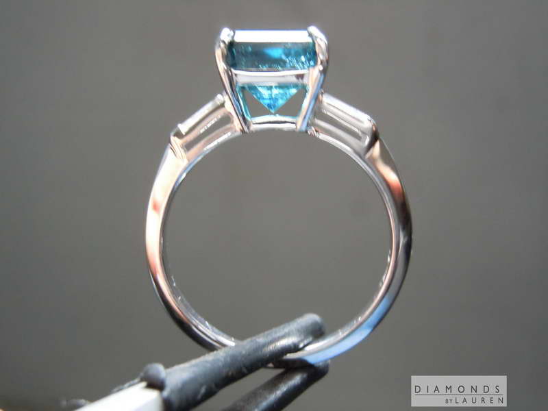 topaz and diamond ring