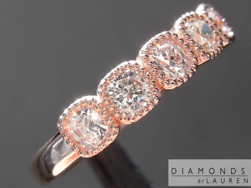 colorless diamond ring