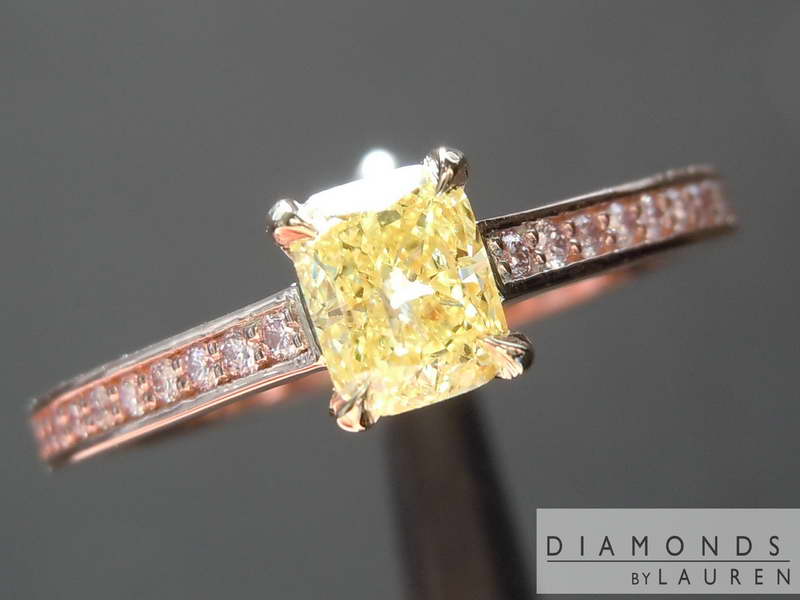 pink diamond ring
