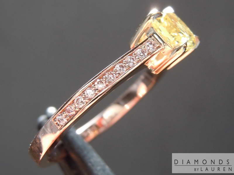 yellow diamond ring