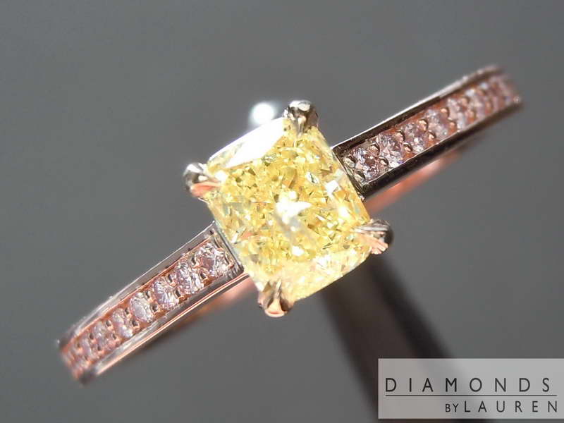 pink diamond ring