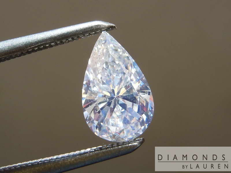 completely colorless diamond