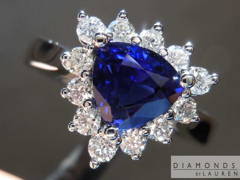 blue sapphire ring