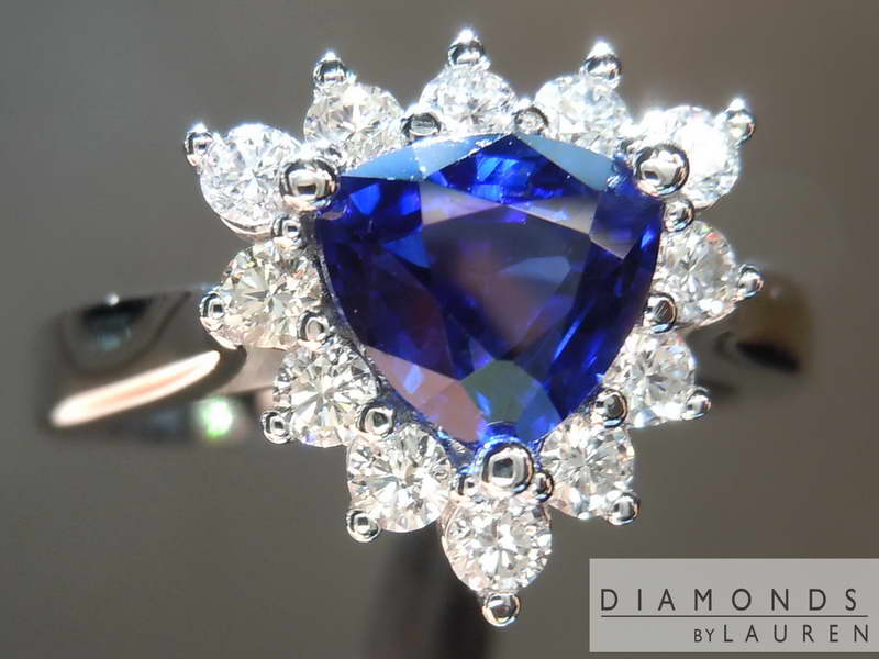 blue sapphire ring
