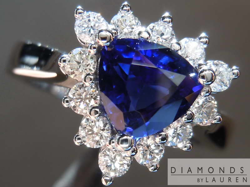 blue sapphire ring