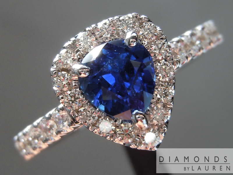 blue sapphire ring