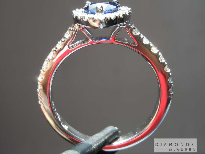 blue sapphire ring