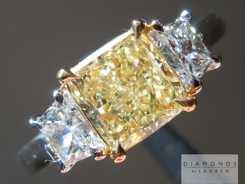 yellow diamond ring