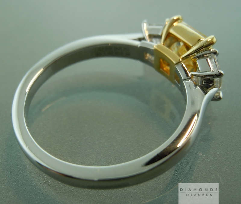 yellow diamond ring