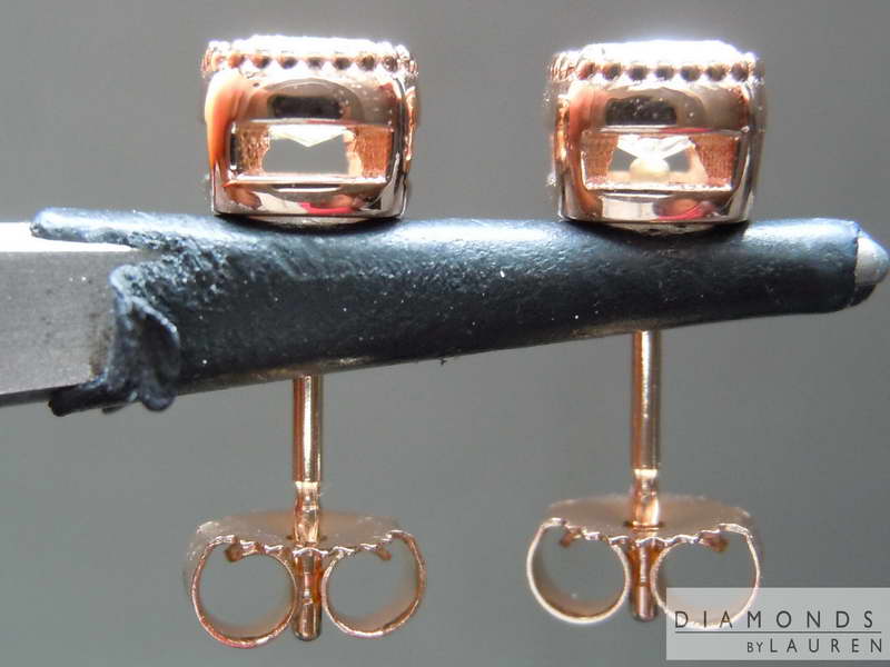 yellow diamond earrings