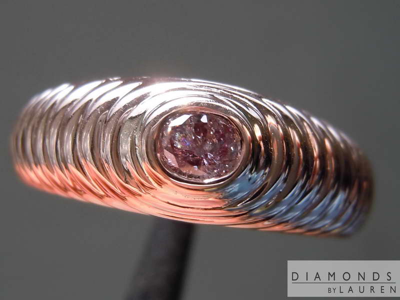 pink diamond ring