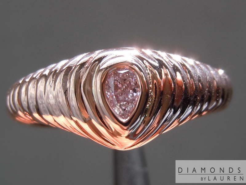 purple diamond ring
