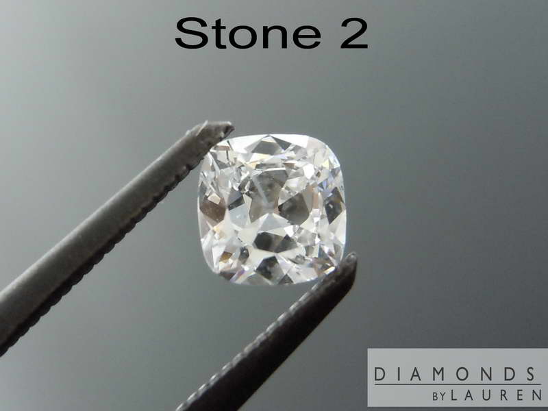 white diamond earrings