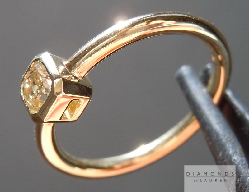 canary diamond ring