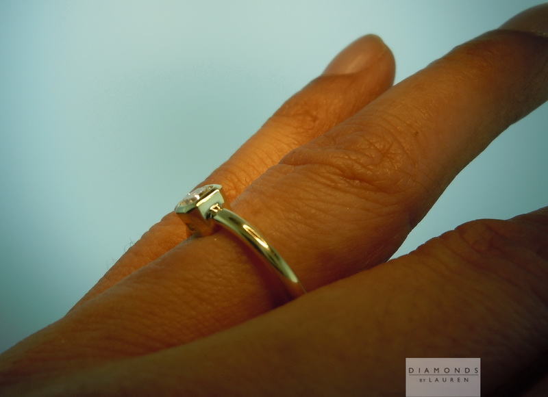 canary diamond ring