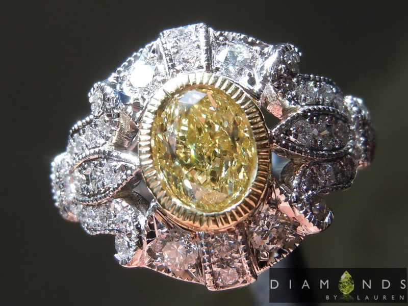 yellow diamondring