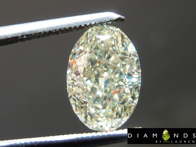 1.51ct U-V SI1 Oval Shape Diamond R8691