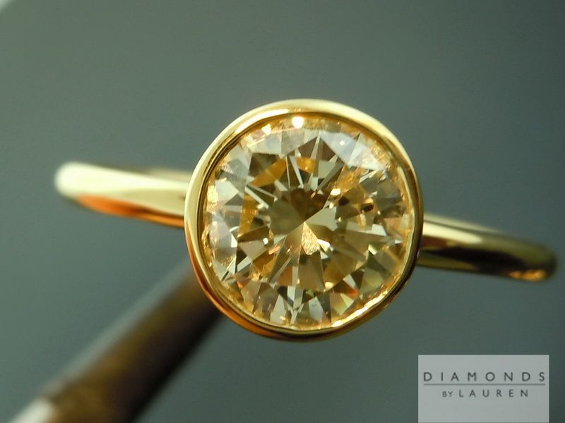 yellow diamond ring