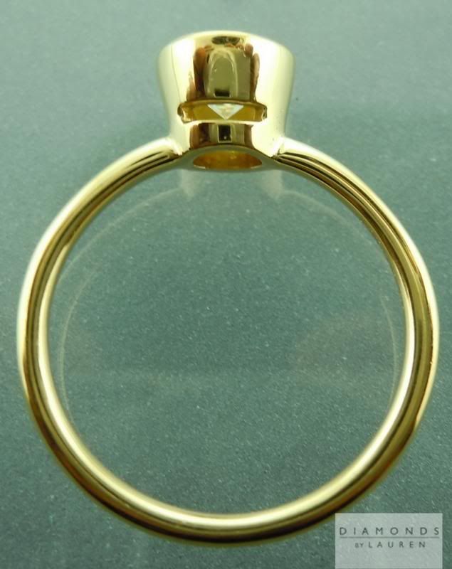canary diamond ring