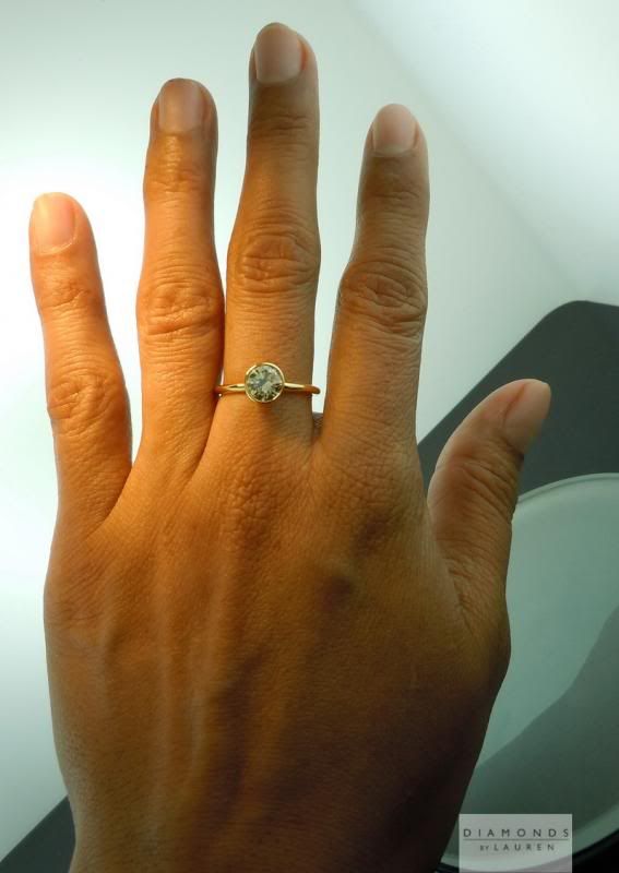 canary diamond ring