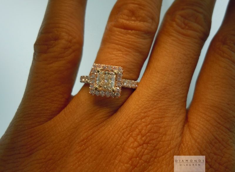 yellow diamond ring