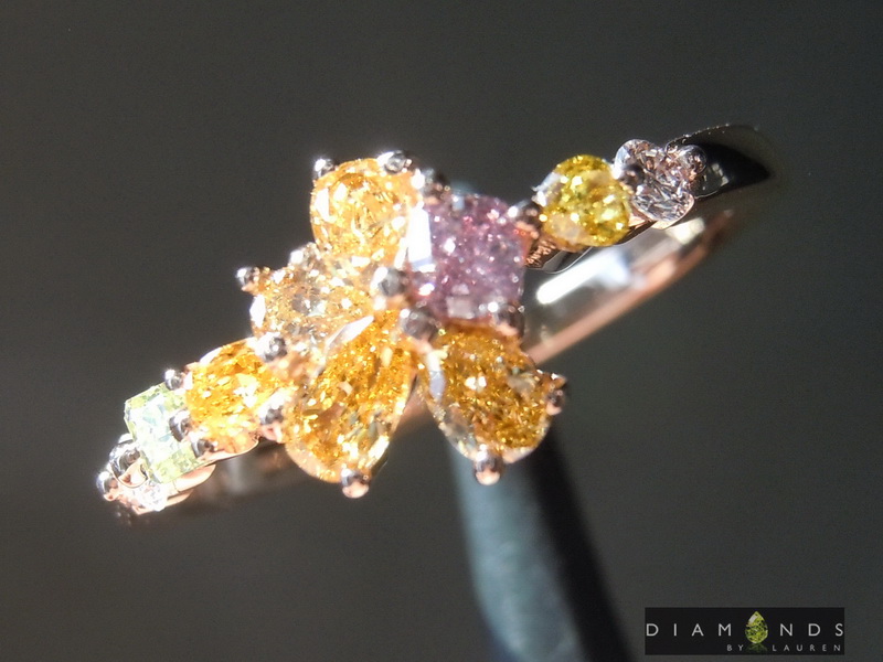 pink diamond ring