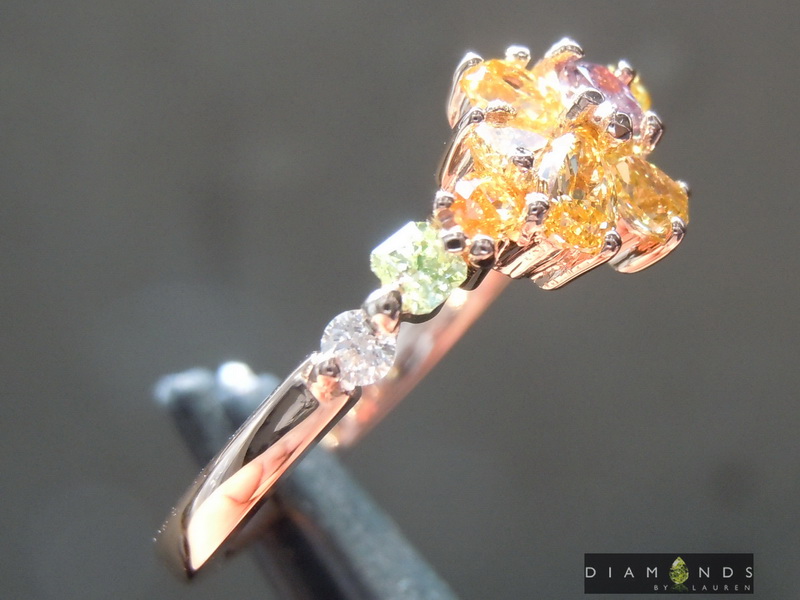 yellow diamond ring