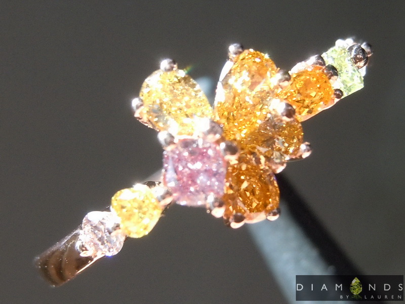 green diamond ring