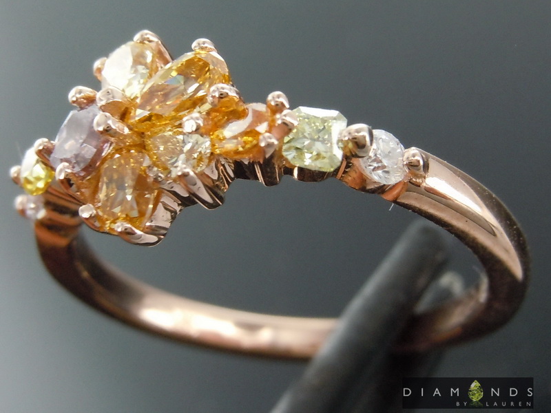 canary diamond ring