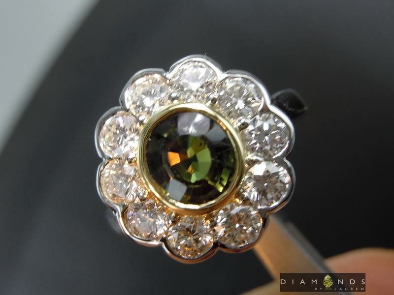 natural alexandrite ring